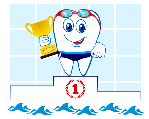 КосмоСтом – спонсор соревнований по плаванью